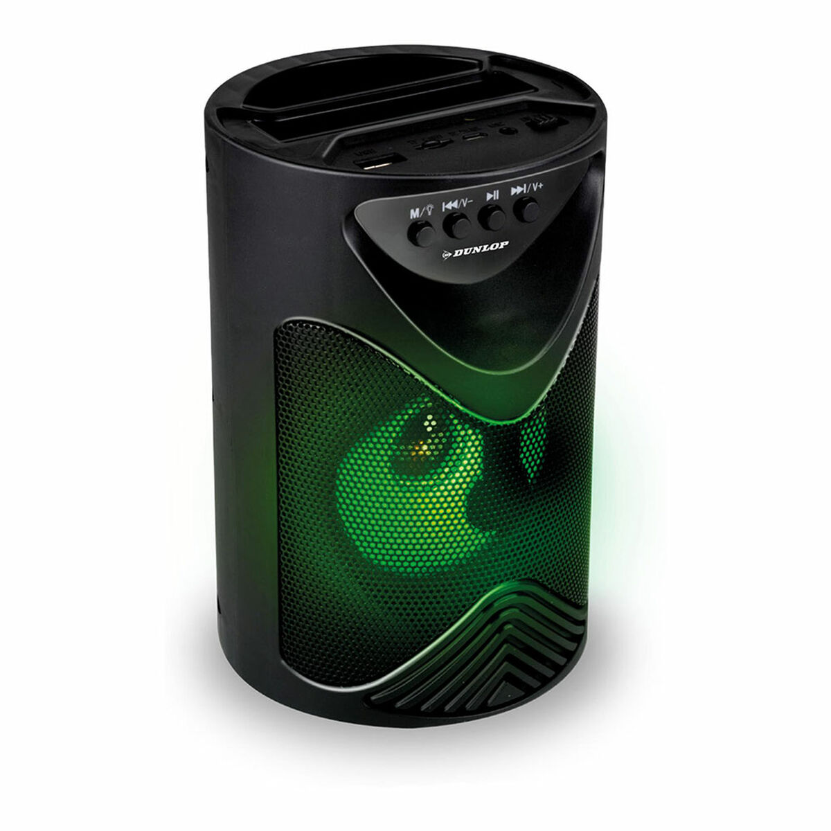 Altifalante Bluetooth Dunlop TWS 15 W Preto USB